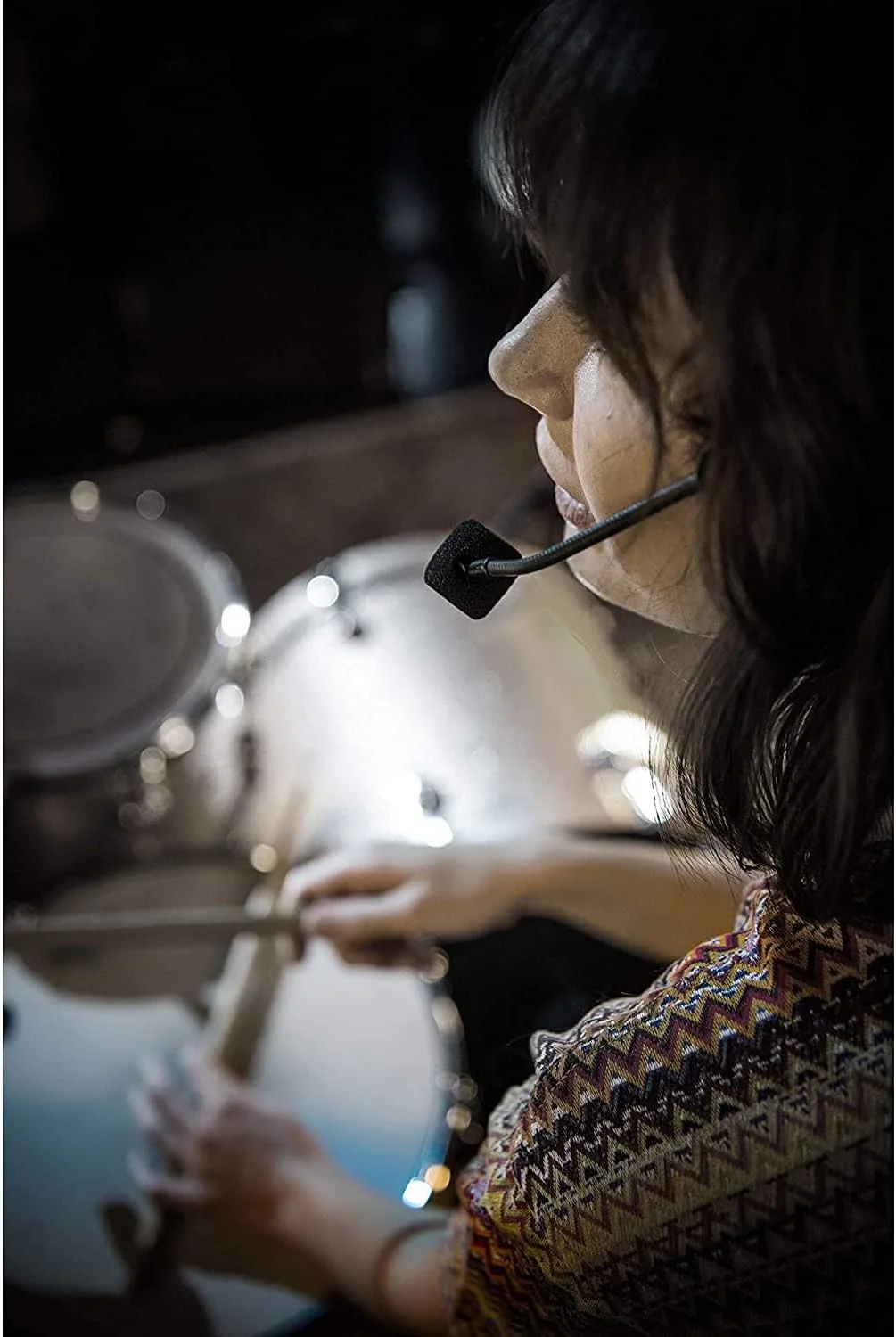 میکروفون کاندنسر هدست Shure PGA31، راحت و بدون نیاز به دست، بی سیم، همه کاره، برای سخنرانی عمومی، رویدادها و تناسب اندام، مشکی