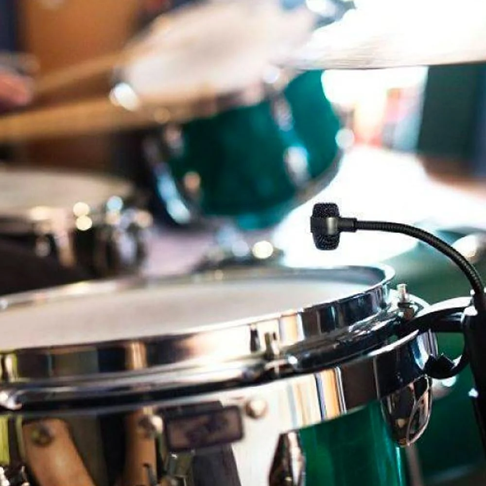 میکروفون درام خازنی کاردیوید گردن غازی Shure PGA98D-XLR به همراه پایه درام AP98DM