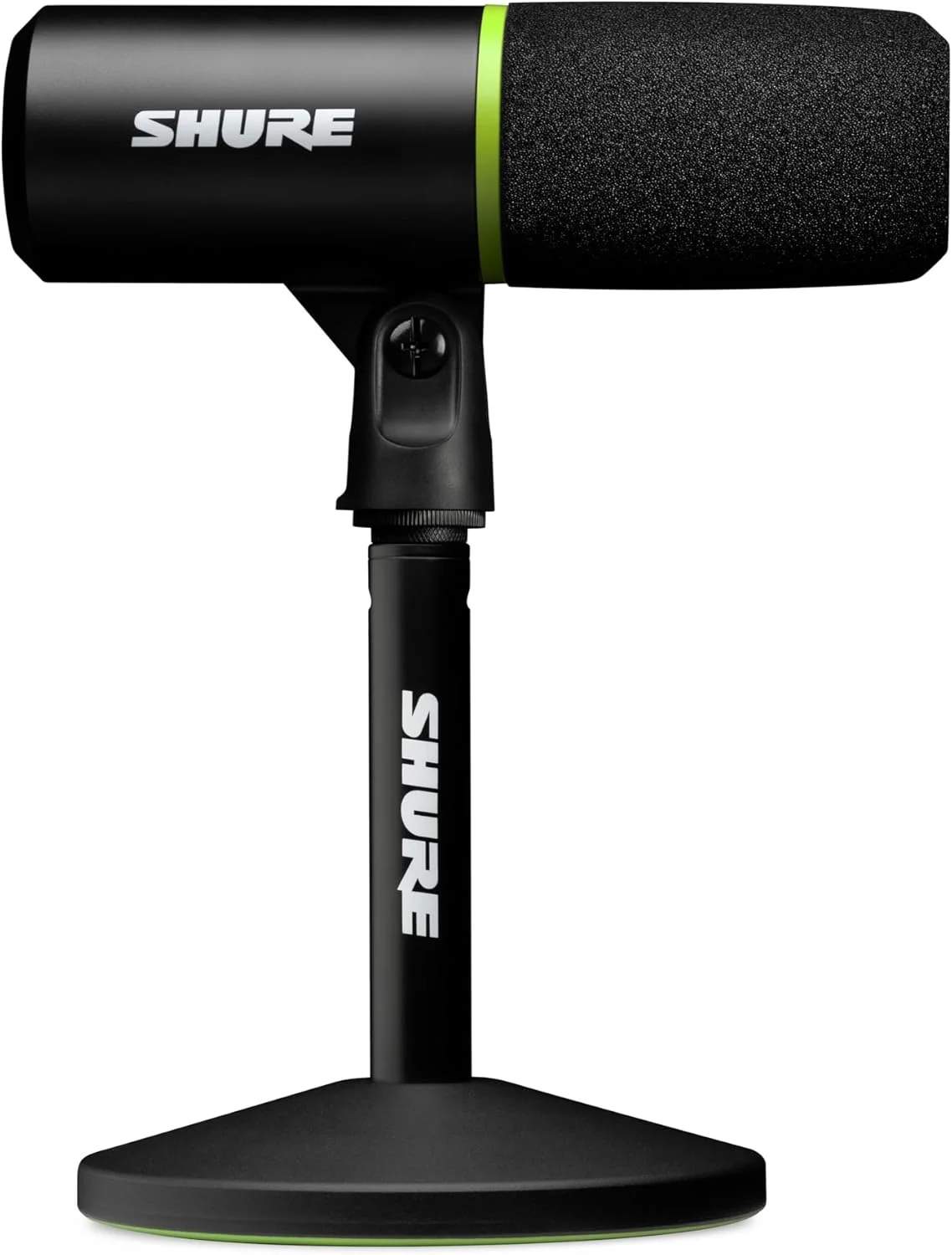 میکروفون گیمینگ Shure MV6، میکروفون USB PC دینامیک برای بازی و استریم - پایه رومیزی، حذف نویز پس زمینه، بی صدا کردن با لمس و خروجی 3.5 میلی متری برای نظارت هدفون در زمان واقعی میکروفون گیمینگ Shure MV6، میکروفون USB PC دینامیک برای بازی و استریم - پایه رومیزی، حذف نویز پس زمینه، بی صدا کردن با لمس و خروجی 3.5 میلی متری برای نظارت هدفون در زمان واقعی