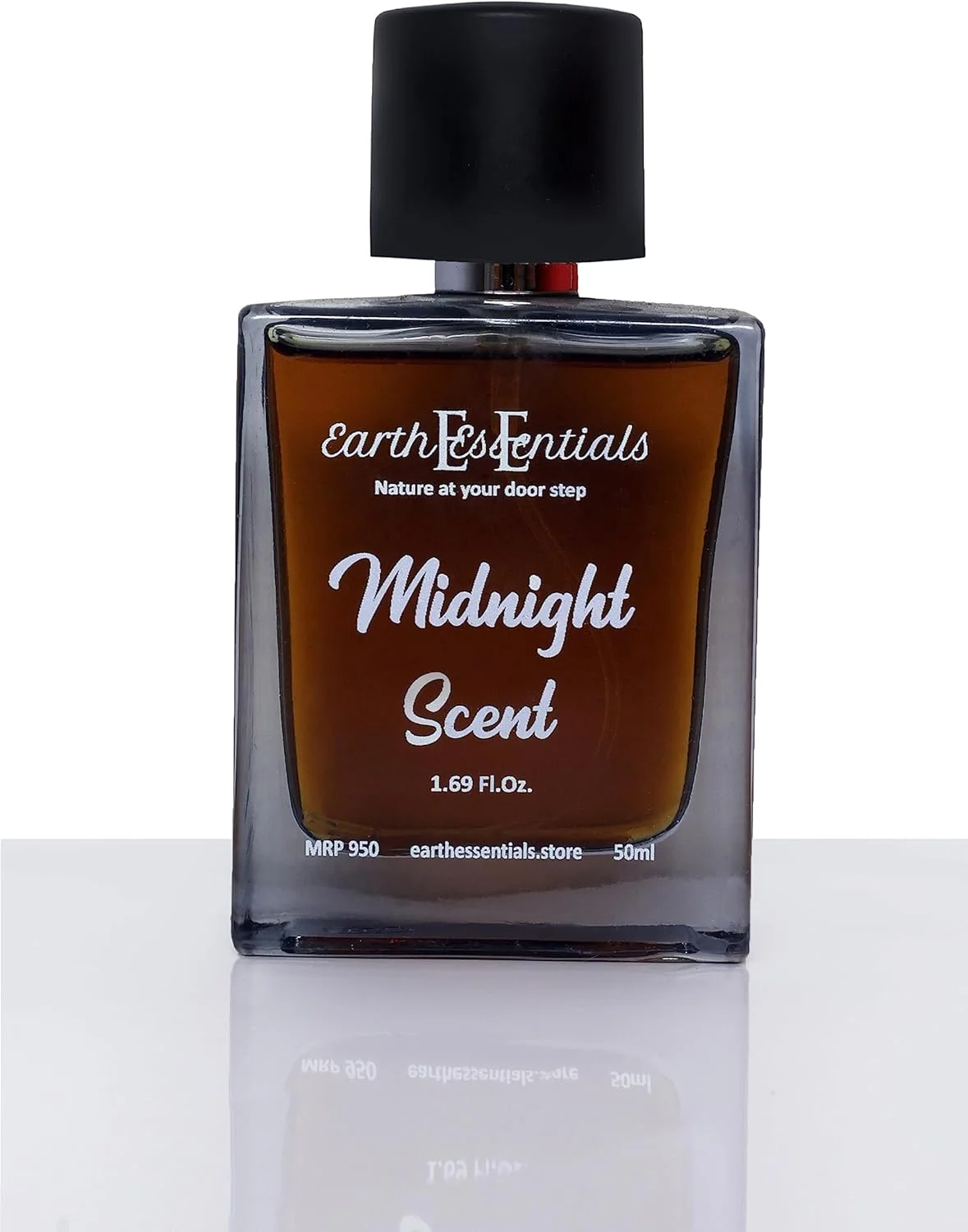ادو پرفیوم Earth Essentials با رایحه نیمه شب، الهام گرفته از فرانسه، مناسب لباس شب، عطر لوکس ماندگار با رایحه مرکبات و خزه بلوط، رایحه ای رمانتیک، تازه و اغوا کننده برای مردان و زنان، 50 میلی لیتر، بسته 1 عددی