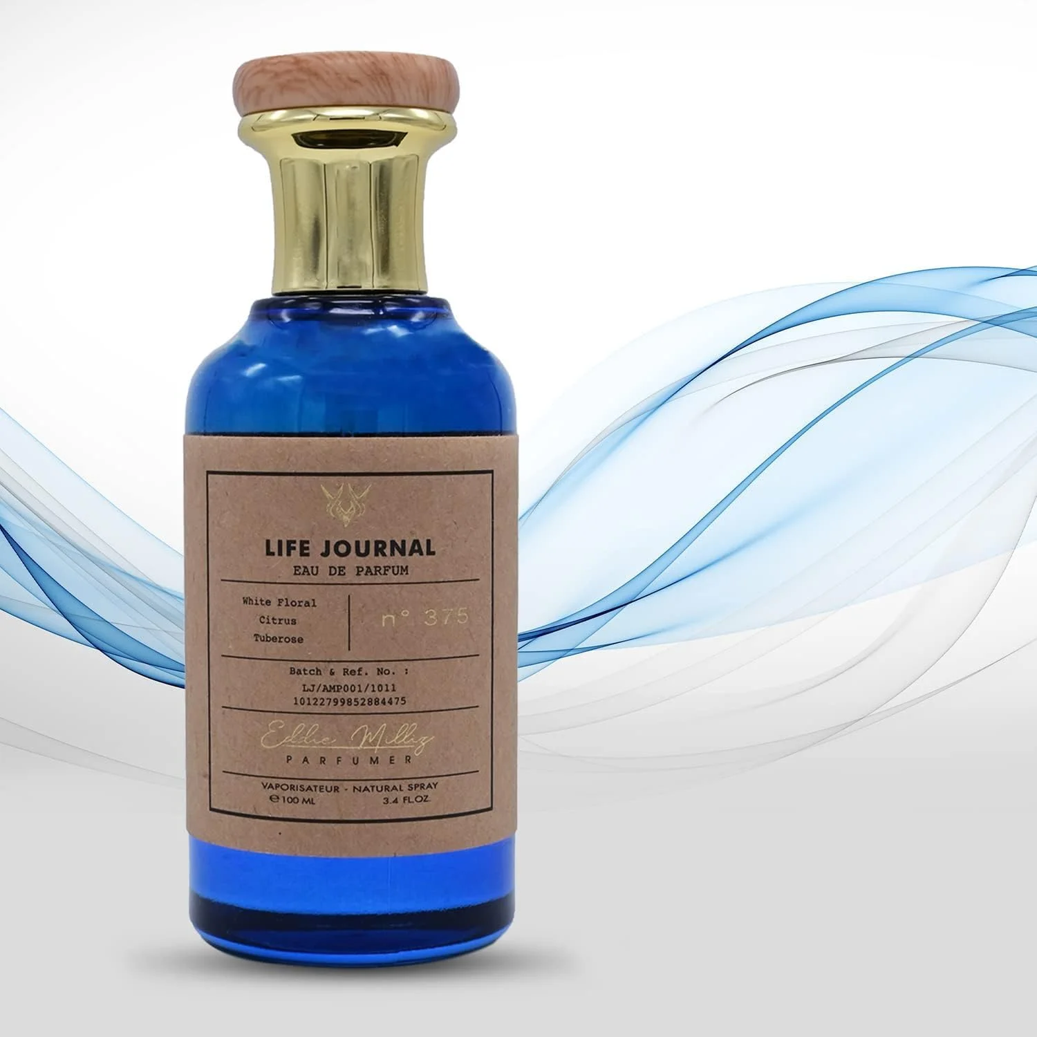 ادو پرفیوم ژورنال زندگی ادی میلیز، 100 میلی لیتر، مناسب برای آقایان و بانوان