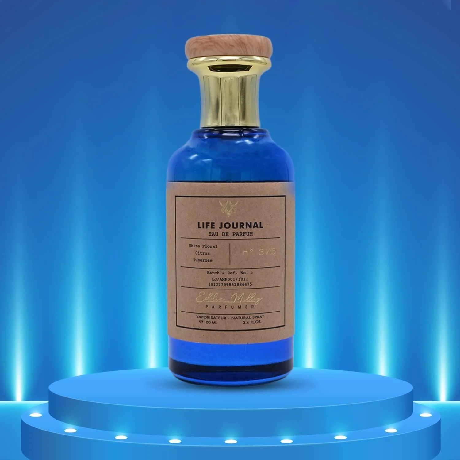 ادو پرفیوم ژورنال زندگی ادی میلیز، 100 میلی لیتر، مناسب برای آقایان و بانوان