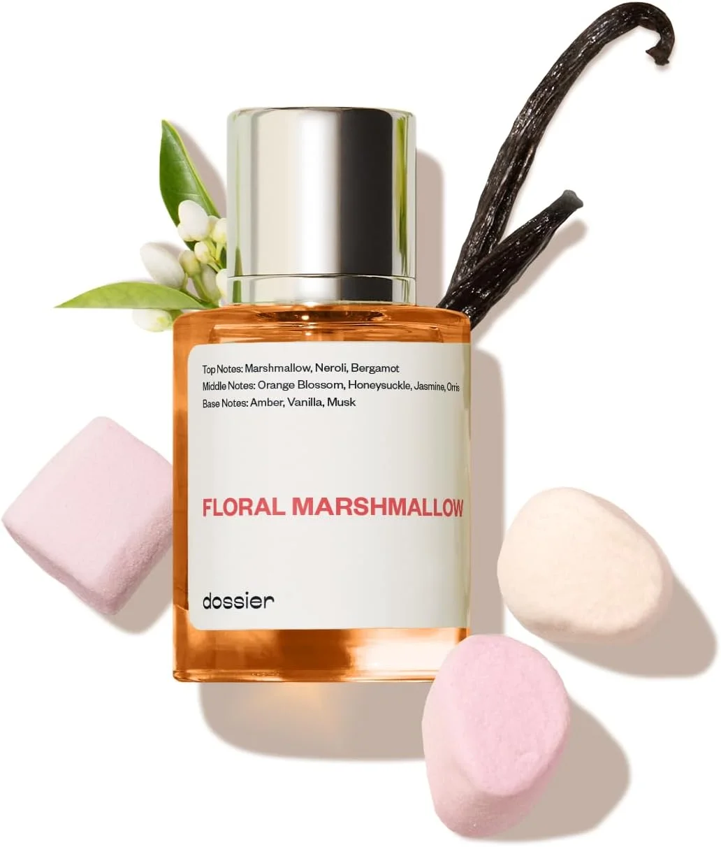 دوسیه - ادو پرفیوم - مارشمالو گلی - الهام گرفته از Love, Don't Be Shy بای کیلیان - عطر لوکس - خالص تزریق شده - بدون پارابن - وگان - زنانه - برای زنان - رایحه 1.7 Fl 0z (اسپری 50ml)