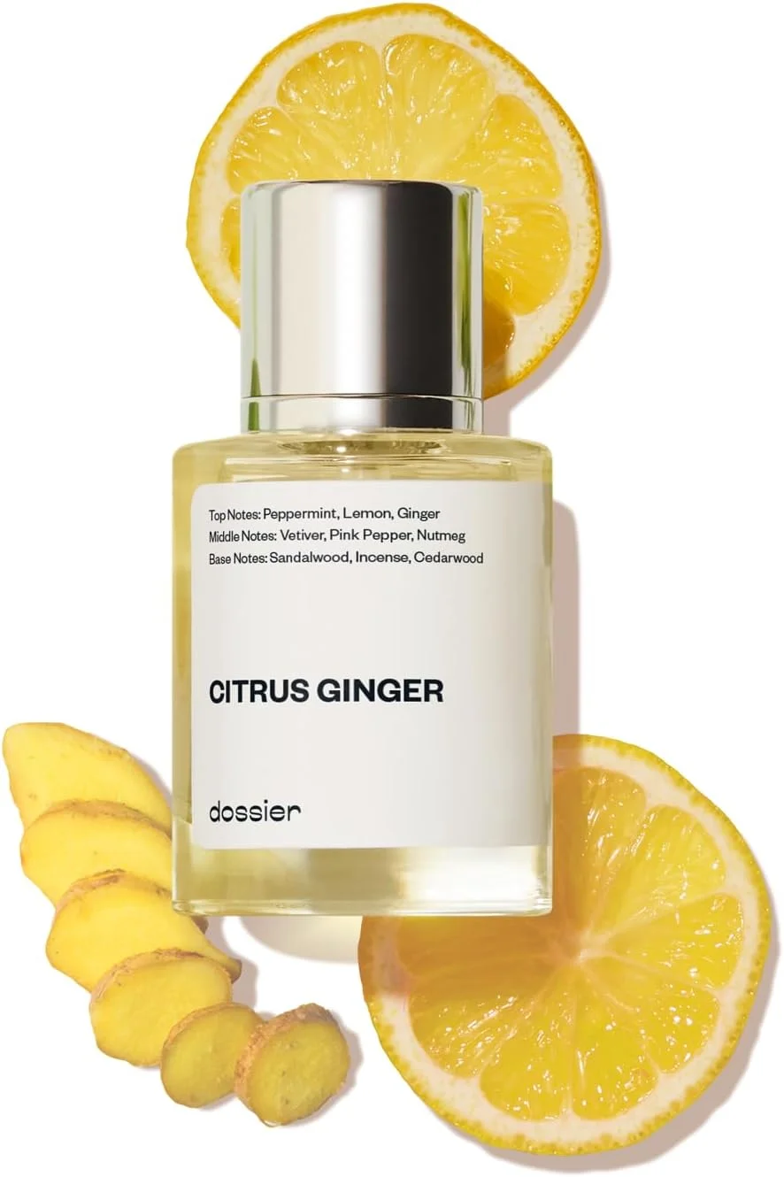 دوسیه - مرکبات زنجبیلی - ادو پرفیوم - الهام گرفته از عطر بلو شنل - عطر لوکس - خالص تزریق شده - برای مردان - عطر 1.7 Fl 0z (50ml)