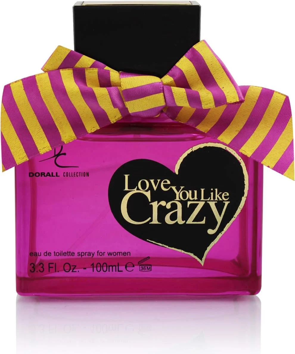 ادکلن زنانه دورال کالکشن مدل Love You Like Crazy - حجم 100 میلی لیتر، رایحه ماندگار تند و مشک - عطر روزانه با طراوت
