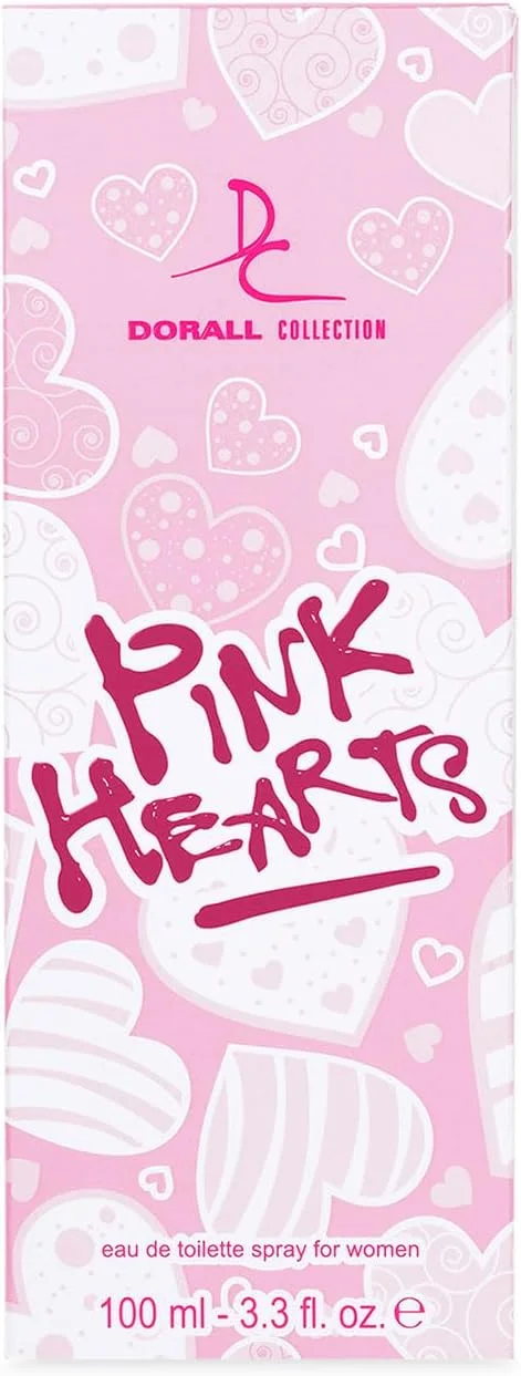 ادکلن زنانه دورال کالکشن مدل Pink Hearts حجم 100 میلی لیتر، رایحه ماندگار گلی و میوه ای - عطر روزانه با طراوت ادکلن زنانه دورال کالکشن مدل Pink Hearts حجم 100 میلی لیتر، رایحه ماندگار گلی و میوه ای - عطر روزانه با طراوت