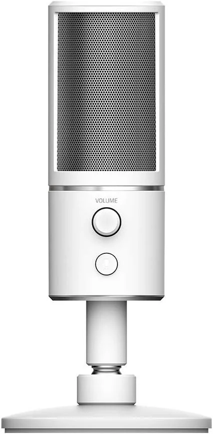 میکروفون USB رومیزی استریمینگ خازنی کاردیوئید Razer Seiren X - سفید عطارد