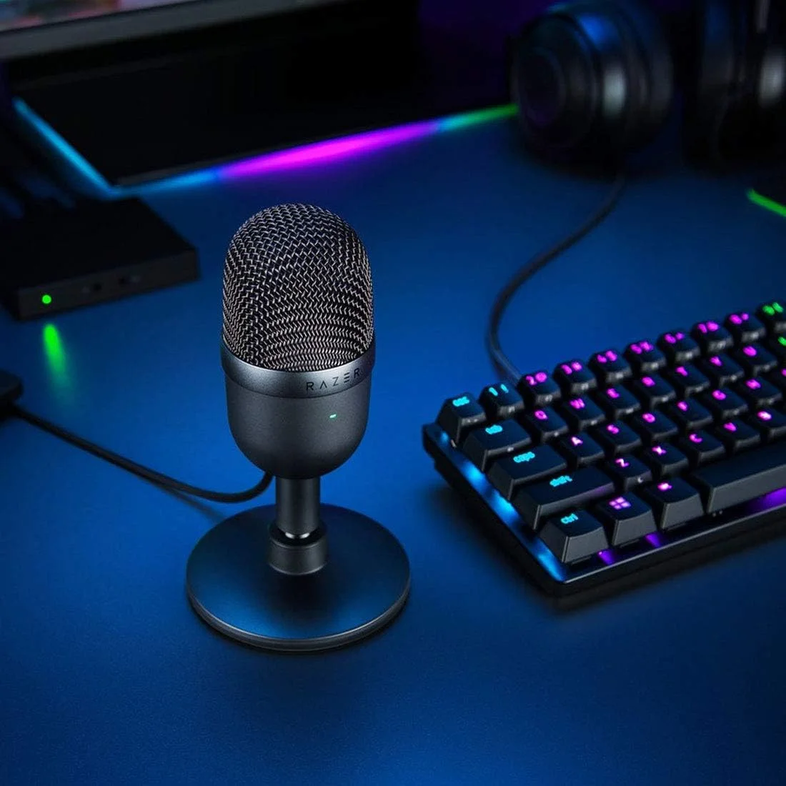 میکروفون استریمینگ USB ریزر Seiren Mini: الگوی برداشت Supercardioid دقیق - کیفیت ضبط حرفه ای - ساخت فوق العاده جمع و جور - پایه شیب دار سنگین - مقاوم در برابر ضربه - مشکی کلاسیک میکروفون استریمینگ USB ریزر Seiren Mini: الگوی برداشت Supercardioid دقیق - کیفیت ضبط حرفه ای - ساخت فوق العاده جمع و جور - پایه شیب دار سنگین - مقاوم در برابر ضربه - مشکی کلاسیک