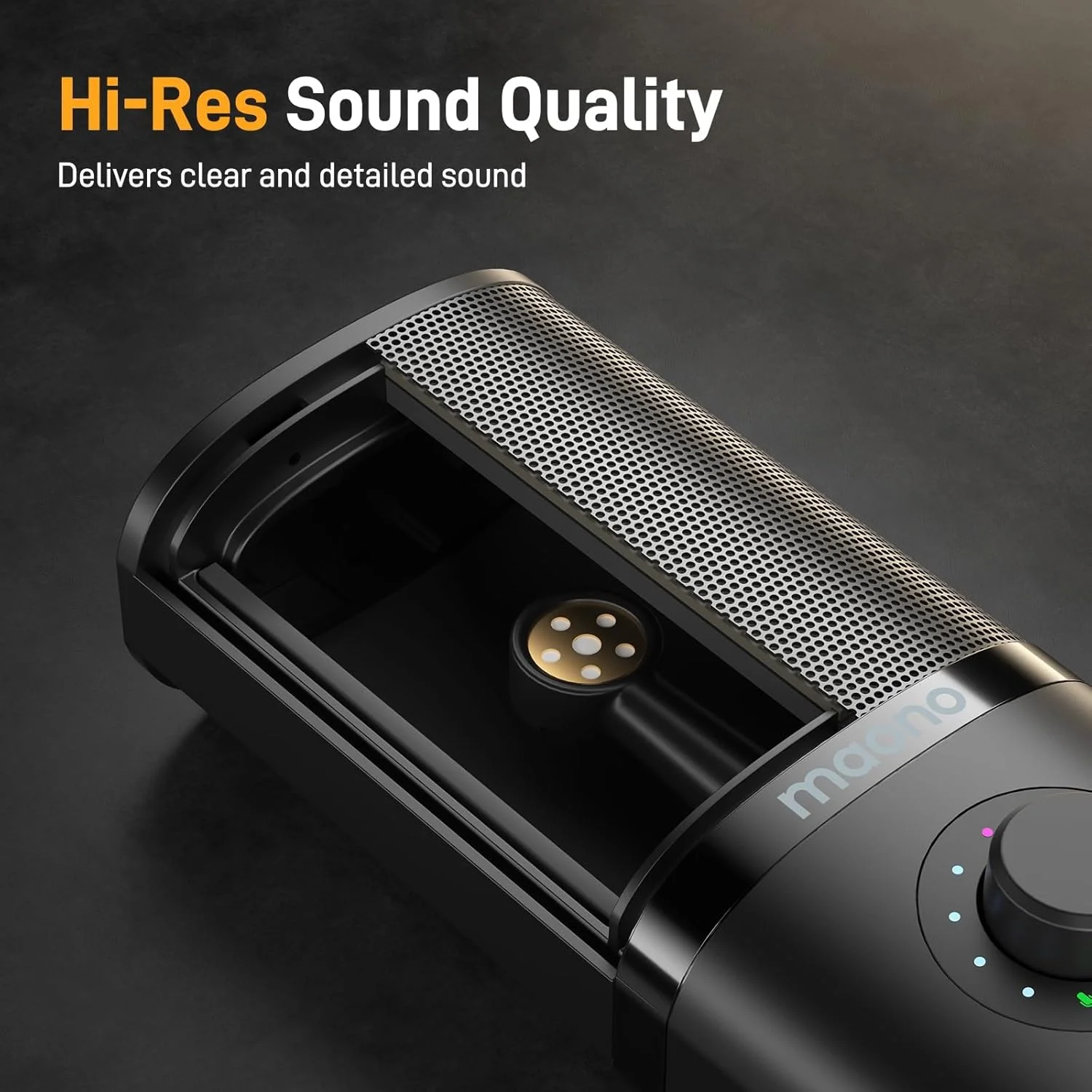 میکروفون کاندنسر USB مائونو مدل PM450S - میکروفون استودیویی با لرزهگیر، بازوی بوم، نرمافزار، بیصدا کردن، دکمه گین، کنترل صدا برای استریمینگ، ضبط، خوانندگی، پادکست، تولید محتوا، کتابهای صوتی میکروفون کاندنسر USB مائونو مدل PM450S - میکروفون استودیویی با لرزهگیر، بازوی بوم، نرمافزار، بیصدا کردن، دکمه گین، کنترل صدا برای استریمینگ، ضبط، خوانندگی، پادکست، تولید محتوا، کتابهای صوتی