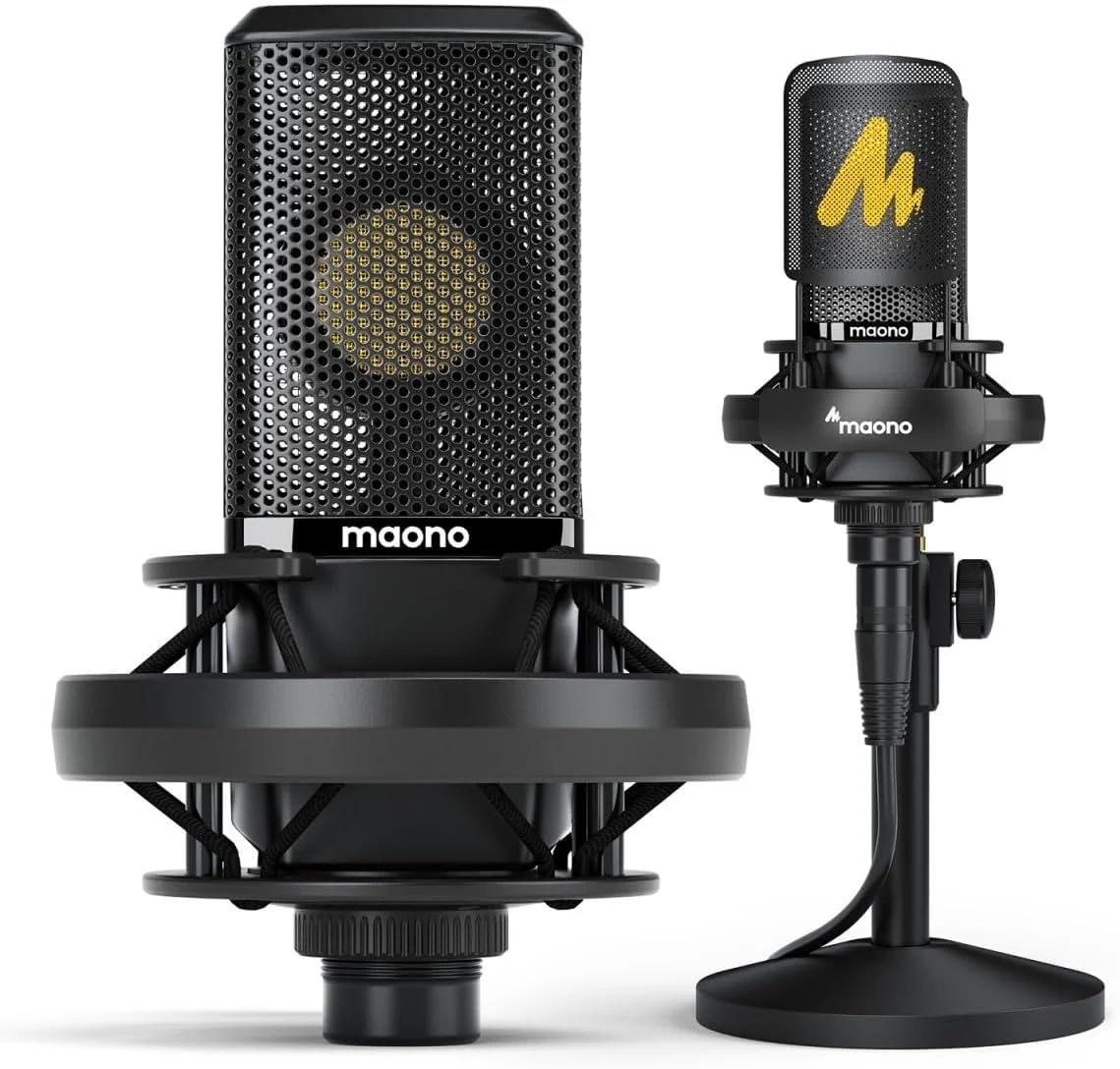 میکروفون دیافراگم بزرگ حرفه ای MAONO AU-PM500