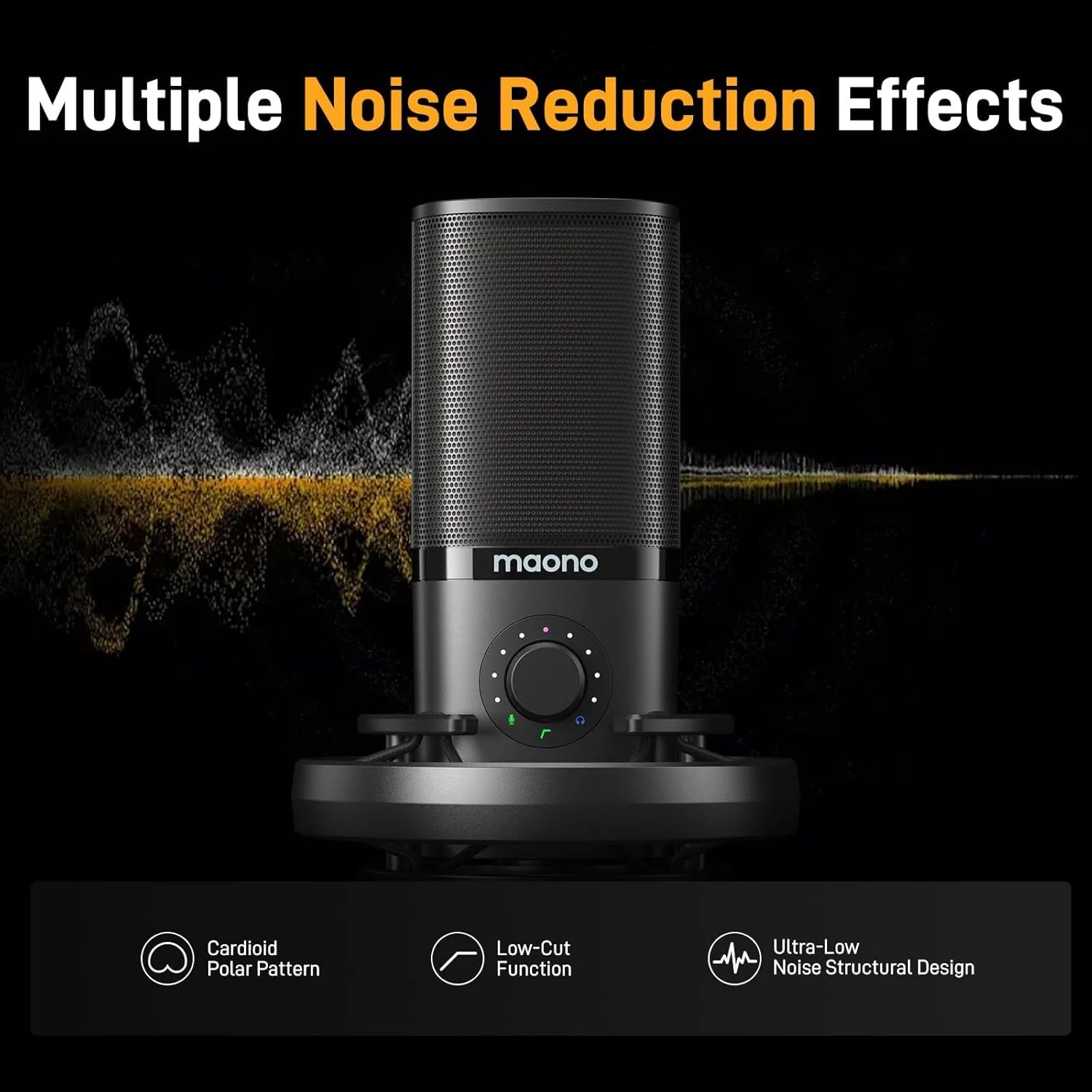 میکروفون کاندنسر USB مائونو مدل PM450S - میکروفون استودیویی با لرزهگیر، بازوی بوم، نرمافزار، بیصدا کردن، دکمه گین، کنترل صدا برای استریمینگ، ضبط، خوانندگی، پادکست، تولید محتوا، کتابهای صوتی میکروفون کاندنسر USB مائونو مدل PM450S - میکروفون استودیویی با لرزهگیر، بازوی بوم، نرمافزار، بیصدا کردن، دکمه گین، کنترل صدا برای استریمینگ، ضبط، خوانندگی، پادکست، تولید محتوا، کتابهای صوتی