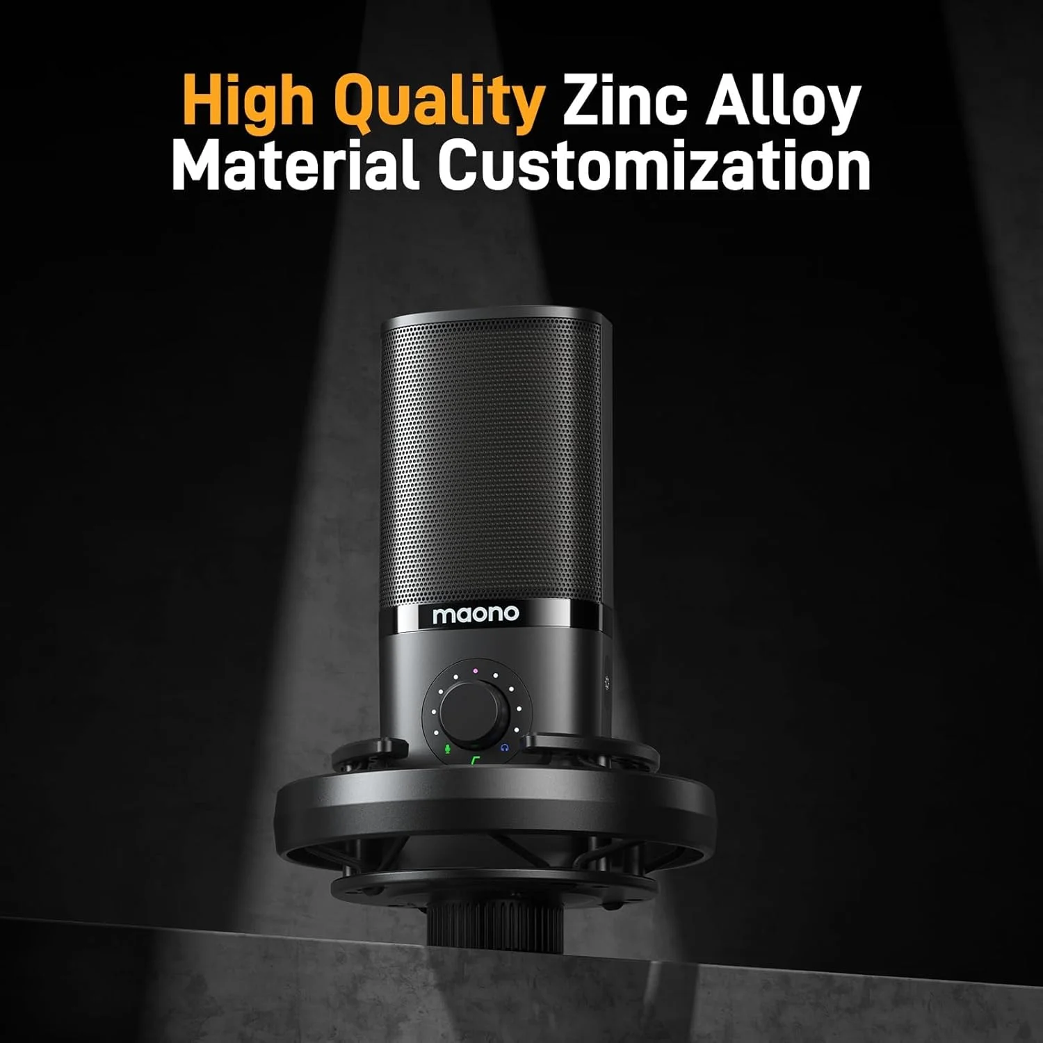 میکروفون کاندنسر USB مائونو مدل PM450S - میکروفون استودیویی با لرزهگیر، بازوی بوم، نرمافزار، بیصدا کردن، دکمه گین، کنترل صدا برای استریمینگ، ضبط، خوانندگی، پادکست، تولید محتوا، کتابهای صوتی میکروفون کاندنسر USB مائونو مدل PM450S - میکروفون استودیویی با لرزهگیر، بازوی بوم، نرمافزار، بیصدا کردن، دکمه گین، کنترل صدا برای استریمینگ، ضبط، خوانندگی، پادکست، تولید محتوا، کتابهای صوتی