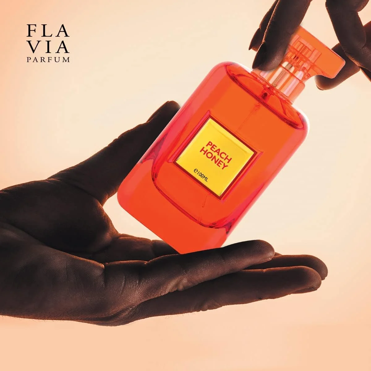 ادکلن زنانه فلاویا مدل Peach Honey Eau De Parfum حجم 100 میل