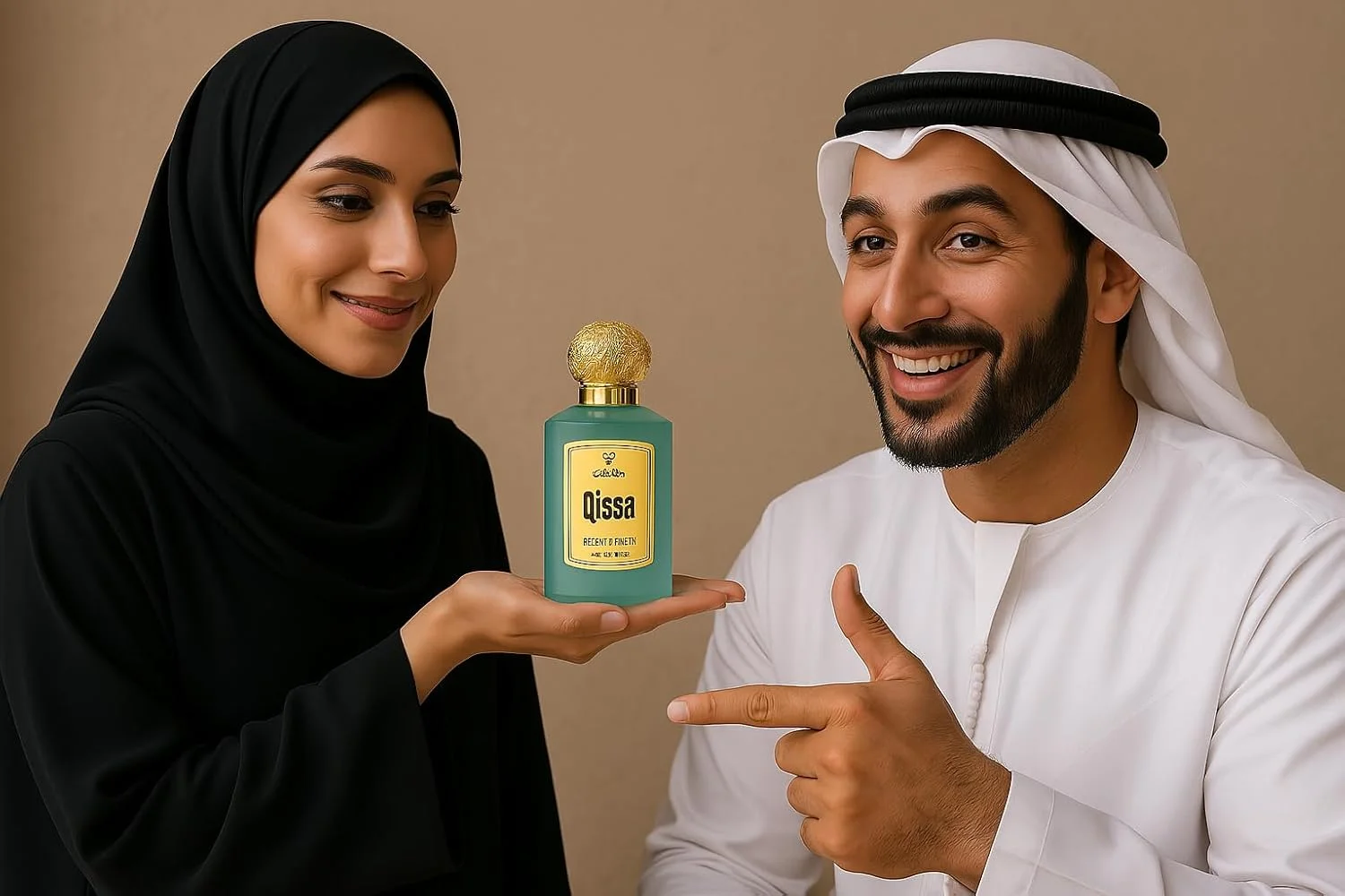 ست هدیه عطر Gemspire White Rose & Qissa | 2 x 100ml | ادو پرفیوم ماندگار унисекс | رایحه لوکس دریایی، عود چوبی و گل رز سفید برای مردان و زنان | ترکیب عطر شیک برای هدیه دادن