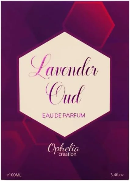 عطر گریس پرفیوم Lavender Oud - ادو پرفیوم اسپری унисекс با ماندگاری طولانی، عطر لوکس برای مردان و زنان (100 میلی لیتر)