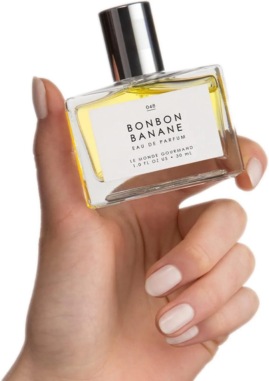عطر گورمند بن بن بنان ادو پرفیوم 30 میلی لیتر! ترکیبی از رایحه های برگ موز، نارگیل و چوب صندل! عطری تازه، زنانه و شیرین! رایحه خود را انتخاب کنید! (بن بن بنان)