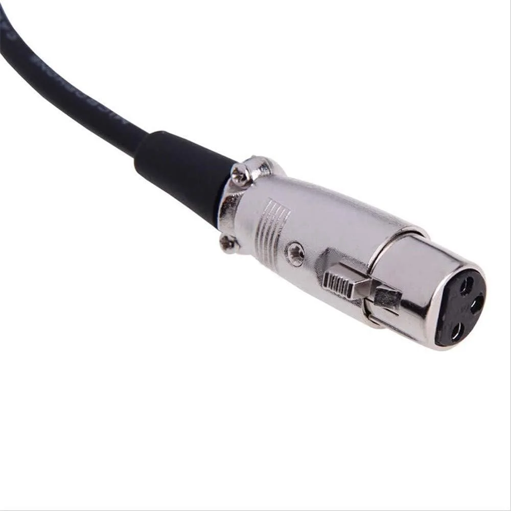 کابل XLR مادگی به 3.5 میلیمتری eWINNER، کابل ضبط صدا میکروفون 2 متری، کابل کامپیوتر برای میکروفون خازنی، کامپیوتر و میکسر یاماها، میکروفون، بلندگو، کنسول صدا، آمپلیفایر کابل XLR مادگی به 3.5 میلیمتری eWINNER، کابل ضبط صدا میکروفون 2 متری، کابل کامپیوتر برای میکروفون خازنی، کامپیوتر و میکسر یاماها، میکروفون، بلندگو، کنسول صدا، آمپلیفایر