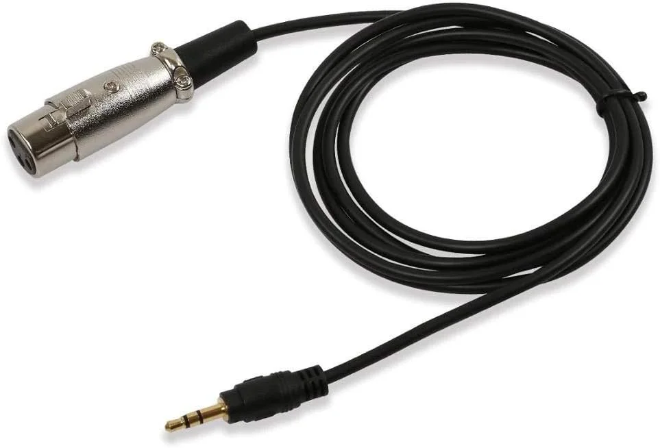 کابل XLR مادگی به 3.5 میلیمتری eWINNER، کابل ضبط صدا میکروفون 2 متری، کابل کامپیوتر برای میکروفون خازنی، کامپیوتر و میکسر یاماها، میکروفون، بلندگو، کنسول صدا، آمپلیفایر کابل XLR مادگی به 3.5 میلیمتری eWINNER، کابل ضبط صدا میکروفون 2 متری، کابل کامپیوتر برای میکروفون خازنی، کامپیوتر و میکسر یاماها، میکروفون، بلندگو، کنسول صدا، آمپلیفایر