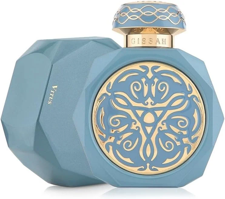 عطر ادو پرفیوم 90 میلی لیتری Gissah VITUS برای مردان و زنان / رایحه ای مرکباتی، میوه ای و گلی унисекс با ماندگاری طولانی جيسه فيتوس 90 مل ماء عطر للرجال والنساء/عطر فواكه حمضية وزهرية للجنسين يدوم طويلاً