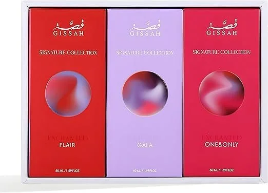 مجموعه گیفت ست زنانه قصه مدل Enchanted | شامل 3 عدد عطر 50 میلی لیتری | Flair + Gala + One And Only مجموعه گیفت ست زنانه قصه مدل Enchanted | شامل 3 عدد عطر 50 میلی لیتری | Flair + Gala + One And Only