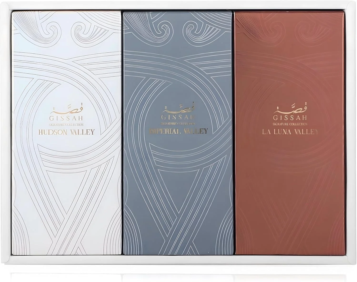 مجموعه 3 عددی عطرهای دره گیسا برای مردان و زنان، لا لونا + ایمپریال ولی + هادسون ولی، ادو پرفیوم 50 میلی لیتر عطر زنانه (3x50ml)