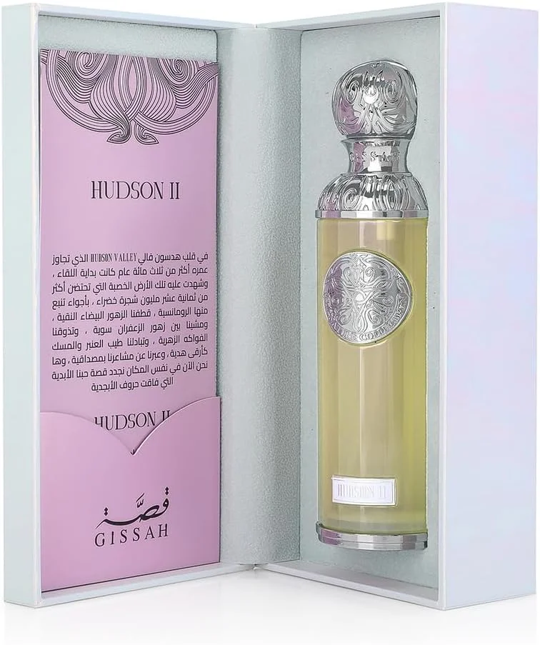 عطر ادوپرفیوم унисекс گیسا Hudson II - 200 میلی لیتر، رایحه ای ماندگار گلی میوه ای کهربایی مشک برای مردان و زنان عطر ادوپرفیوم унисекс گیسا Hudson II - 200 میلی لیتر، رایحه ای ماندگار گلی میوه ای کهربایی مشک برای مردان و زنان
