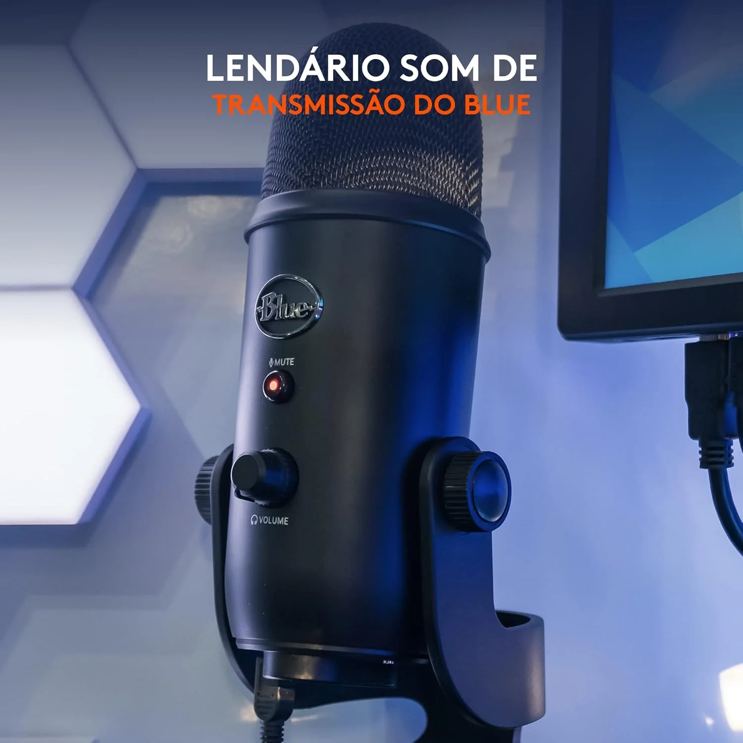 میکروفون USB Blue Yeti - نسخه Blackout