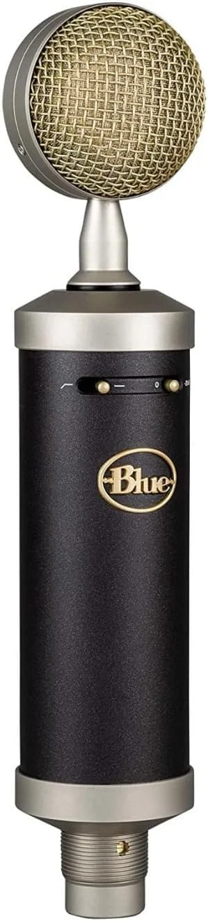 میکروفون استودیویی کاندنسر با دیافراگم بزرگ Blue XLR Baby Bottle SL - مشکی و طلایی میکروفون استودیویی کاندنسر با دیافراگم بزرگ Blue XLR Baby Bottle SL - مشکی و طلایی