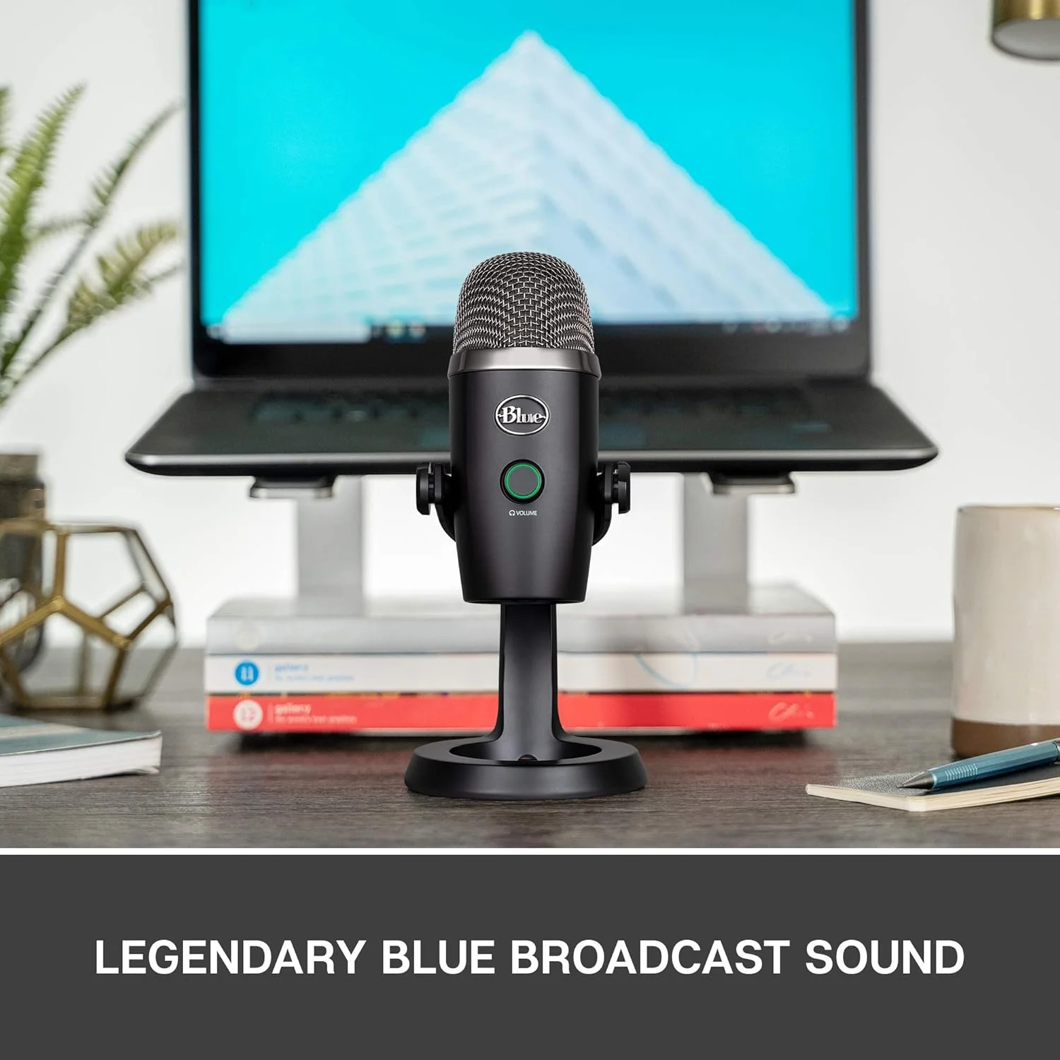میکروفون USB پریمیوم Logitech for Creators Blue Yeti Nano برای ضبط، استریم، بازی، پادکست روی PC و Mac، میکروفون کندانسور با افکت های Blue VO!CE، مانیتورینگ بدون تاخیر - مشکی میکروفون USB پریمیوم Logitech for Creators Blue Yeti Nano برای ضبط، استریم، بازی، پادکست روی PC و Mac، میکروفون کندانسور با افکت های Blue VO!CE، مانیتورینگ بدون تاخیر - مشکی
