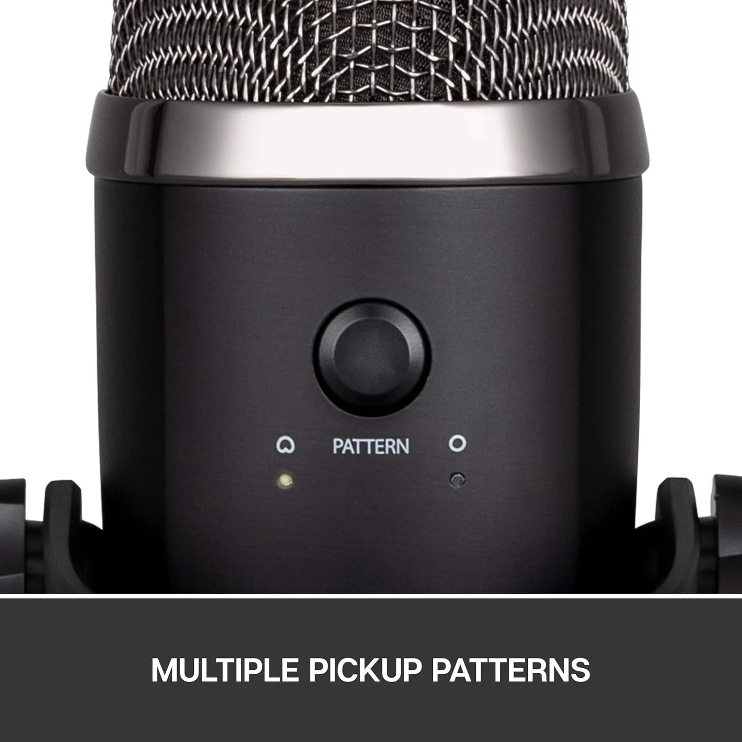 میکروفون USB پریمیوم Logitech for Creators Blue Yeti Nano برای ضبط، استریم، بازی، پادکست روی PC و Mac، میکروفون کندانسور با افکت های Blue VO!CE، مانیتورینگ بدون تاخیر - مشکی میکروفون USB پریمیوم Logitech for Creators Blue Yeti Nano برای ضبط، استریم، بازی، پادکست روی PC و Mac، میکروفون کندانسور با افکت های Blue VO!CE، مانیتورینگ بدون تاخیر - مشکی