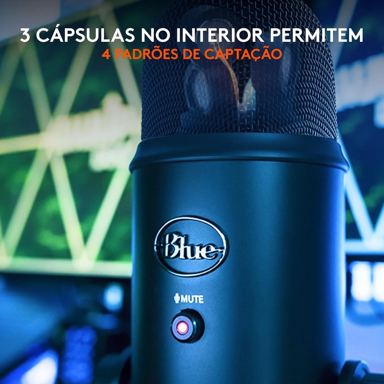 میکروفون USB Blue Yeti - نسخه Blackout