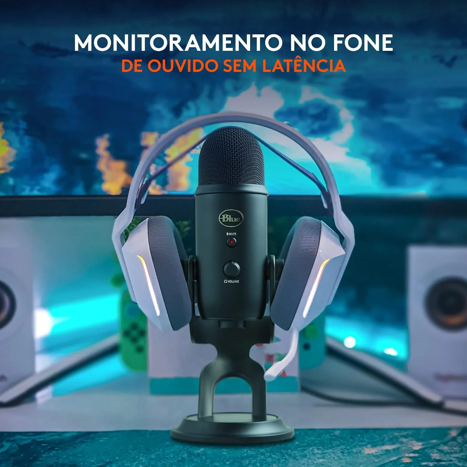 میکروفون USB Blue Yeti - نسخه Blackout