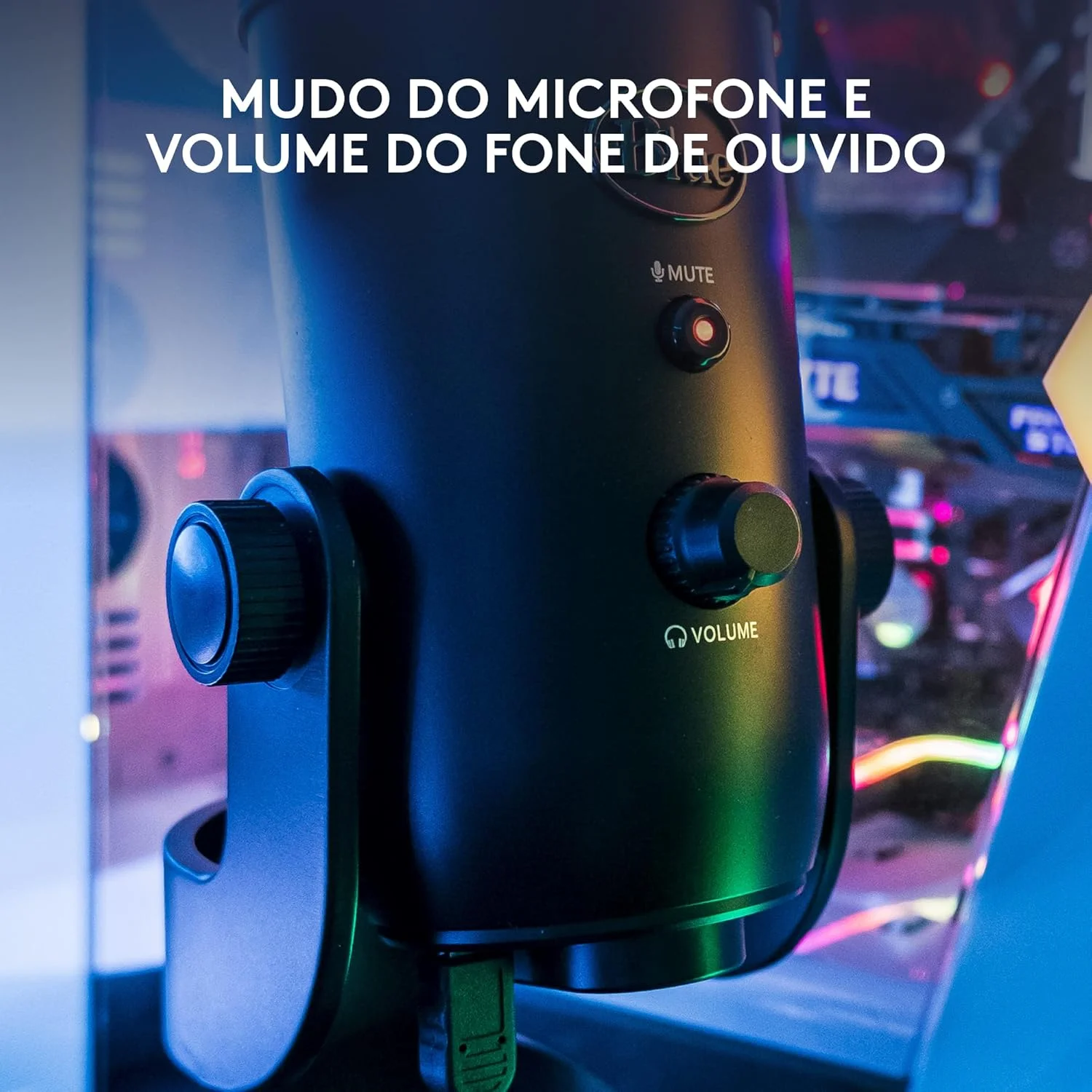 میکروفون USB Blue Yeti - نسخه Blackout