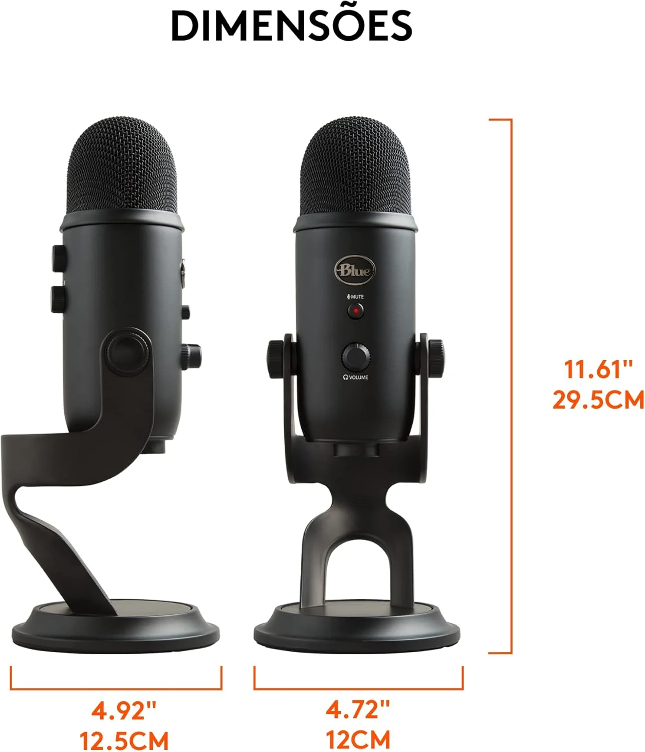 میکروفون USB Blue Yeti - نسخه Blackout
