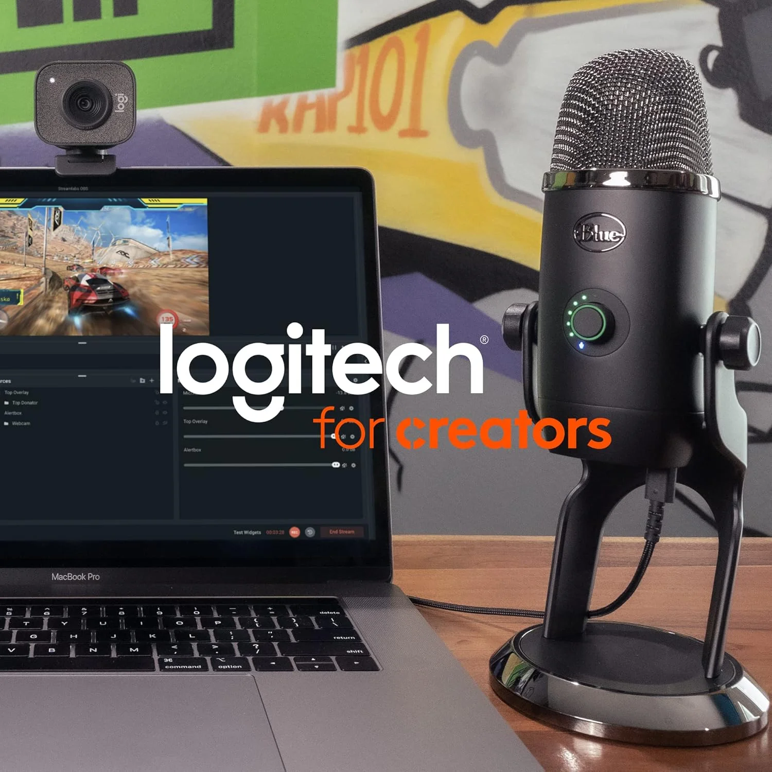 میکروفون USB Blue Yeti - نسخه Blackout
