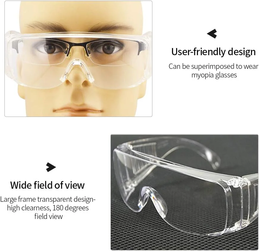 عینک ایمنی Mainstayae، عینک صنعتی شفاف صیقلی، تجهیزات محافظت از چشم، محافظت از چشم، ضربه بالا، کناره های تهویه دار، برای آزمایشگاه، کلاس شیمی، ساخت و ساز عینک ایمنی Mainstayae، عینک صنعتی شفاف صیقلی، تجهیزات محافظت از چشم، محافظت از چشم، ضربه بالا، کناره های تهویه دار، برای آزمایشگاه، کلاس شیمی، ساخت و ساز