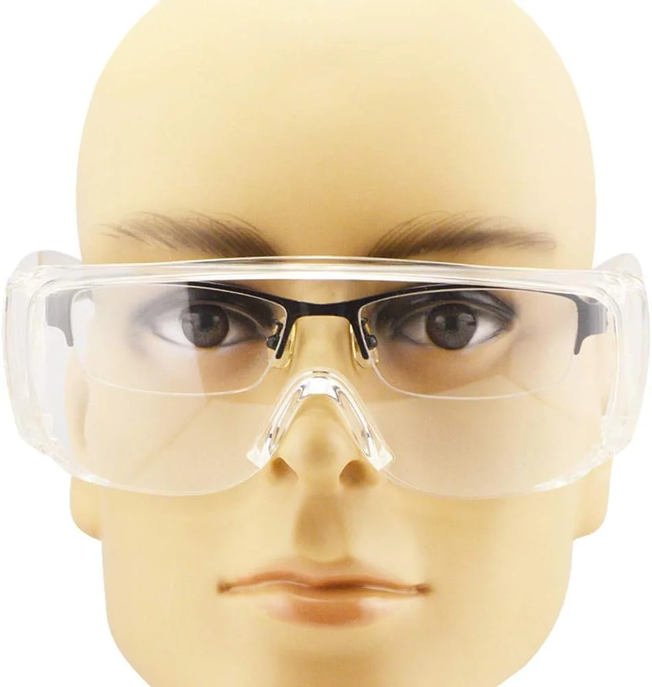 عینک ایمنی Mainstayae، عینک صنعتی شفاف صیقلی، تجهیزات محافظت از چشم، محافظت از چشم، ضربه بالا، کناره های تهویه دار، برای آزمایشگاه، کلاس شیمی، ساخت و ساز عینک ایمنی Mainstayae، عینک صنعتی شفاف صیقلی، تجهیزات محافظت از چشم، محافظت از چشم، ضربه بالا، کناره های تهویه دار، برای آزمایشگاه، کلاس شیمی، ساخت و ساز