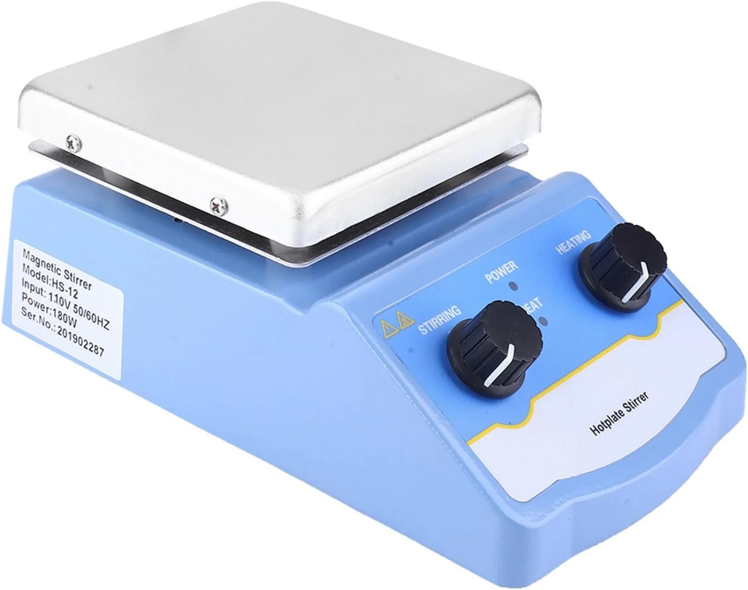 همزن آزمایشگاهی HS-12 با صفحه آلیاژ آلومینیوم، آهنربای فرومغناطیسی، تنظیم سرعت، محافظت در برابر دمای بیش از حد، مدار ایمنی مستقل و نصب سنسور همزن آزمایشگاهی HS-12 با صفحه آلیاژ آلومینیوم، آهنربای فرومغناطیسی، تنظیم سرعت، محافظت در برابر دمای بیش از حد، مدار ایمنی مستقل و نصب سنسور