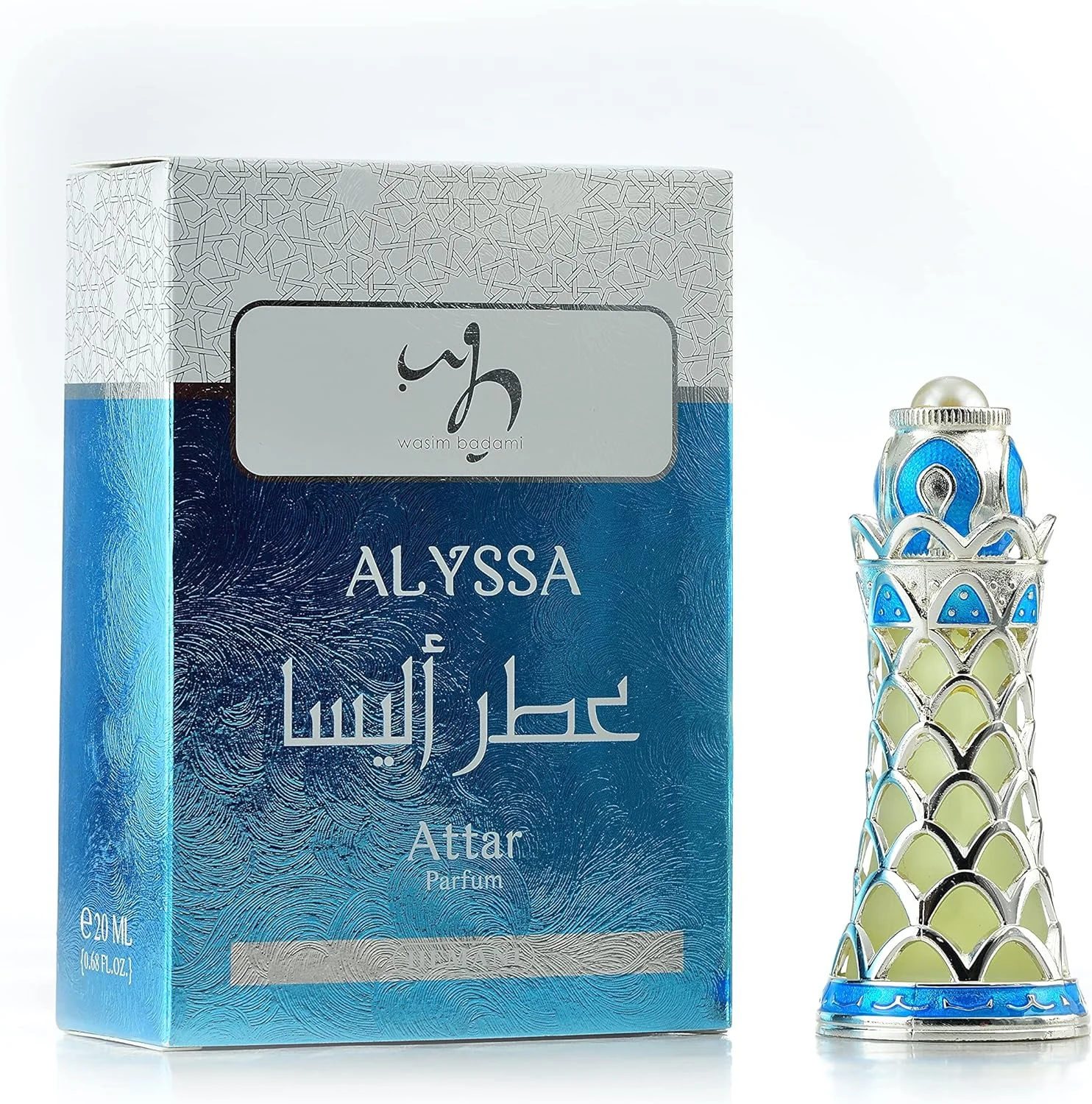عطر الیسا همانی با رایحه ای ظریف و پیچیده، حاوی 100% روغن های ضروری، رایحه ای شرقی نرم و تازه برای مردان و زنان 11 میلی لیتر