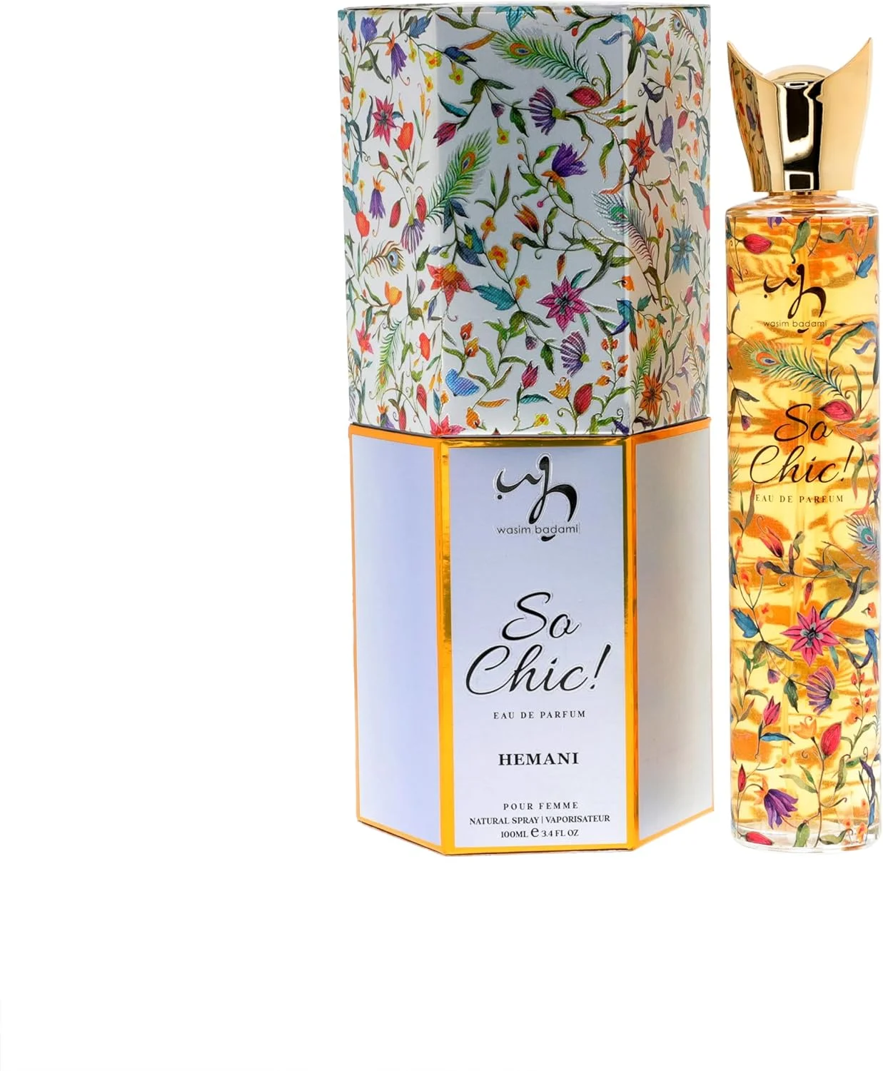 همانی WB - So Chic Women - رایحه شرقی و گورمند - عطر ماندگار - ادو پرفیوم - 100 میلی لیتر همانی WB - So Chic Women - رایحه شرقی و گورمند - عطر ماندگار - ادو پرفیوم - 100 میلی لیتر