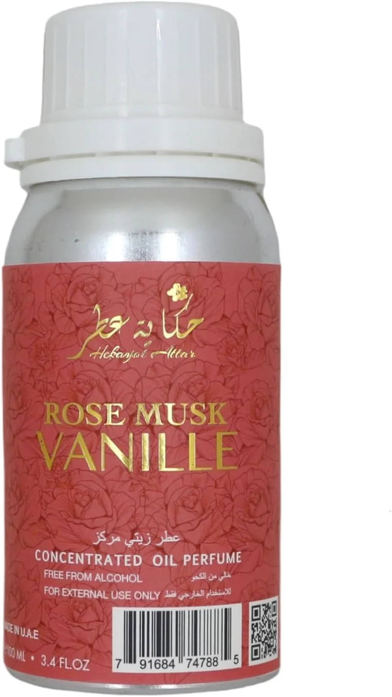روغن عطر کنستانتره 100 میلی لیتری حکایت عطر رز مشک و وانیل | مجموعه میراث از حکایت عطر روغن عطر کنستانتره 100 میلی لیتری حکایت عطر رز مشک و وانیل | مجموعه میراث از حکایت عطر