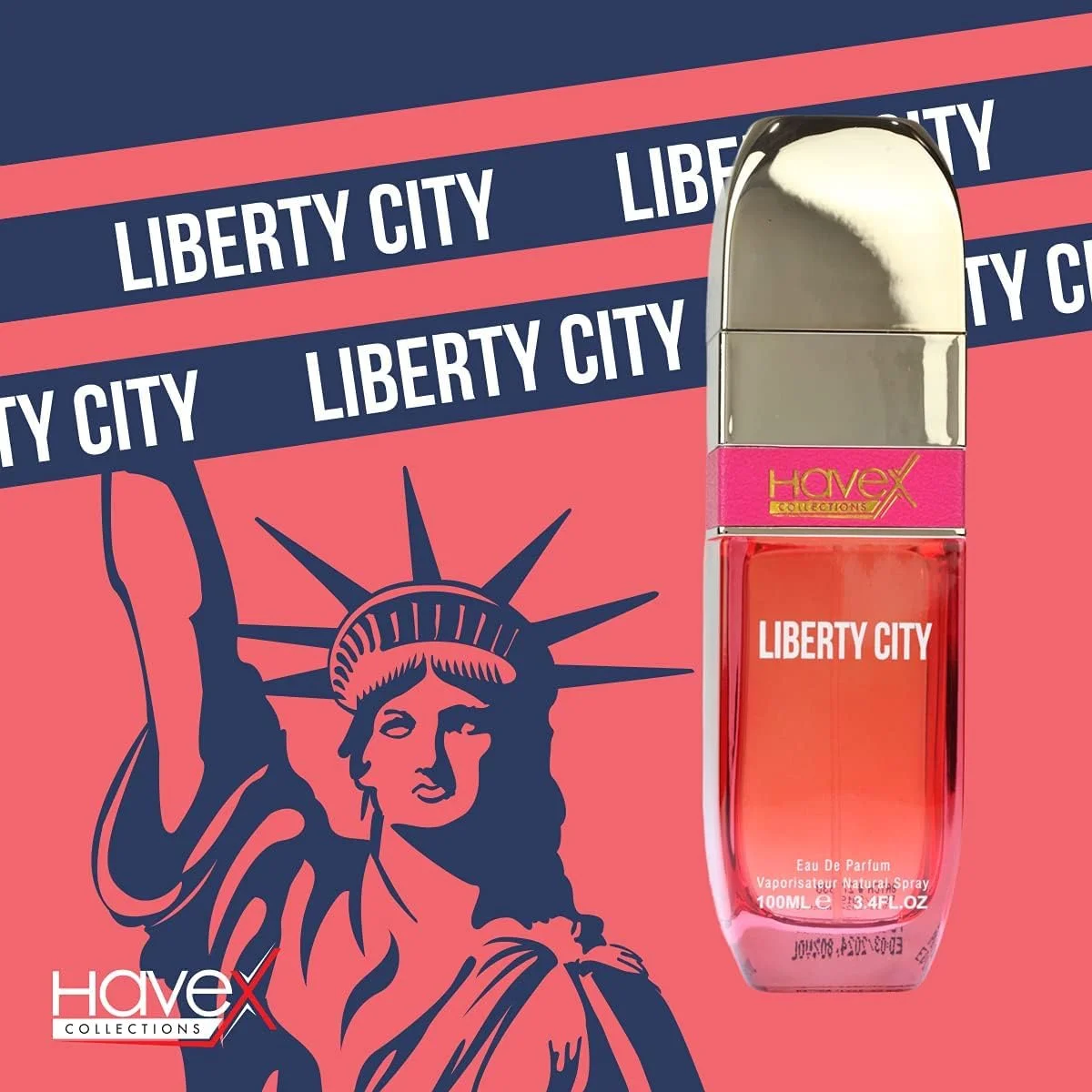 ادو پرفیوم زنانه هاوکس کالکشن مدل Liberty City حجم 100 میلی لیتر، ماندگاری طولانی ادو پرفیوم زنانه هاوکس کالکشن مدل Liberty City حجم 100 میلی لیتر، ماندگاری طولانی