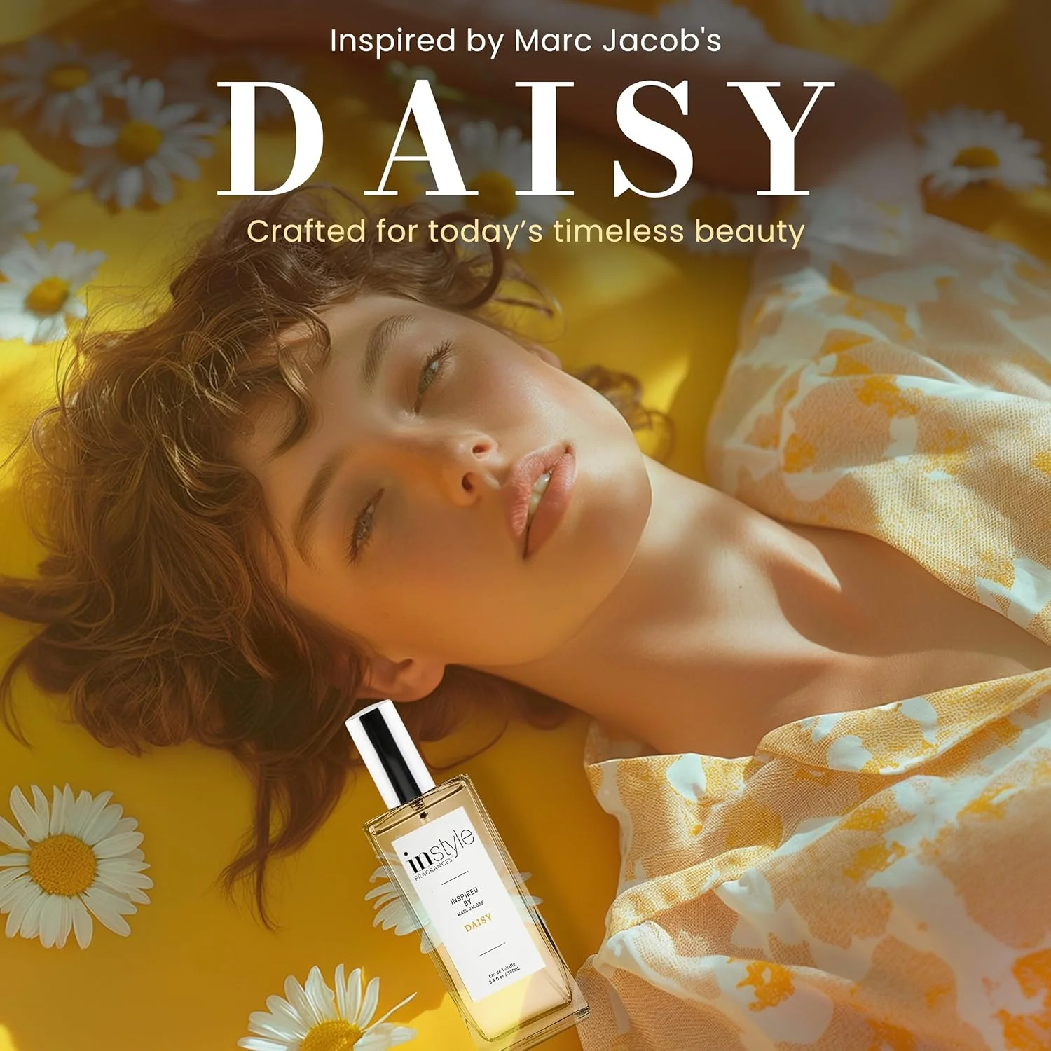 عطرهای Instyle | الهام گرفته از دیزی مارک جاکوبز | ادو تویلت زنانه | وگان، بدون پارابن و فتالات | هرگز روی حیوانات آزمایش نشده | 100 میلی لیتر عطرهای Instyle | الهام گرفته از دیزی مارک جاکوبز | ادو تویلت زنانه | وگان، بدون پارابن و فتالات | هرگز روی حیوانات آزمایش نشده | 100 میلی لیتر
