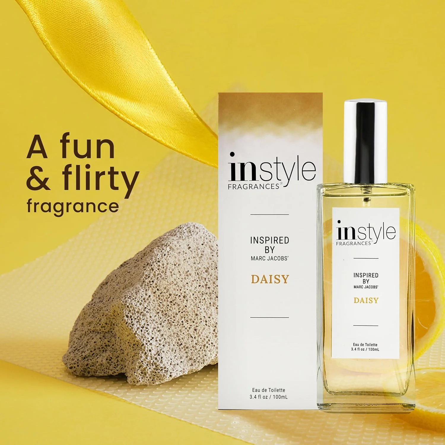 عطرهای Instyle | الهام گرفته از دیزی مارک جاکوبز | ادو تویلت زنانه | وگان، بدون پارابن و فتالات | هرگز روی حیوانات آزمایش نشده | 100 میلی لیتر عطرهای Instyle | الهام گرفته از دیزی مارک جاکوبز | ادو تویلت زنانه | وگان، بدون پارابن و فتالات | هرگز روی حیوانات آزمایش نشده | 100 میلی لیتر