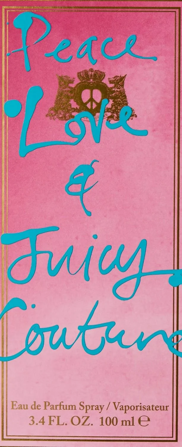 ادو پرفیوم زنانه Juicy Couture Peace. Love And Juicy، حجم 100 میلی لیتر ادو پرفیوم زنانه Juicy Couture Peace. Love And Juicy، حجم 100 میلی لیتر