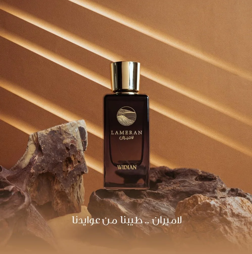 ادکلن унисекс LAMERAN Widyan حجم 100 میلی لیتر | عطر لوکس عربی برای زنان و مردان | رایحه شرقی ماندگار با عنبر، مشک، وانیل و گل رز | ست هدیه شیک ادکلن унисекс LAMERAN Widyan حجم 100 میلی لیتر | عطر لوکس عربی برای زنان و مردان | رایحه شرقی ماندگار با عنبر، مشک، وانیل و گل رز | ست هدیه شیک