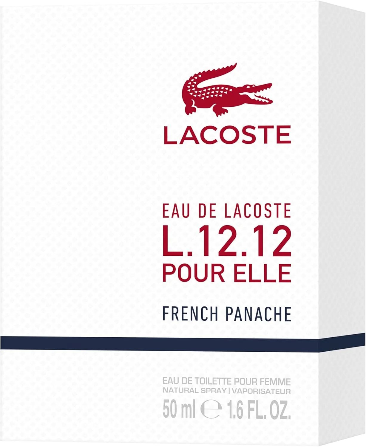 ادکلن زنانه لاگوست L.12.12 Pour Elle French Panache ادو تویلت 50 میلی لیتر ادکلن زنانه لاگوست L.12.12 Pour Elle French Panache ادو تویلت 50 میلی لیتر