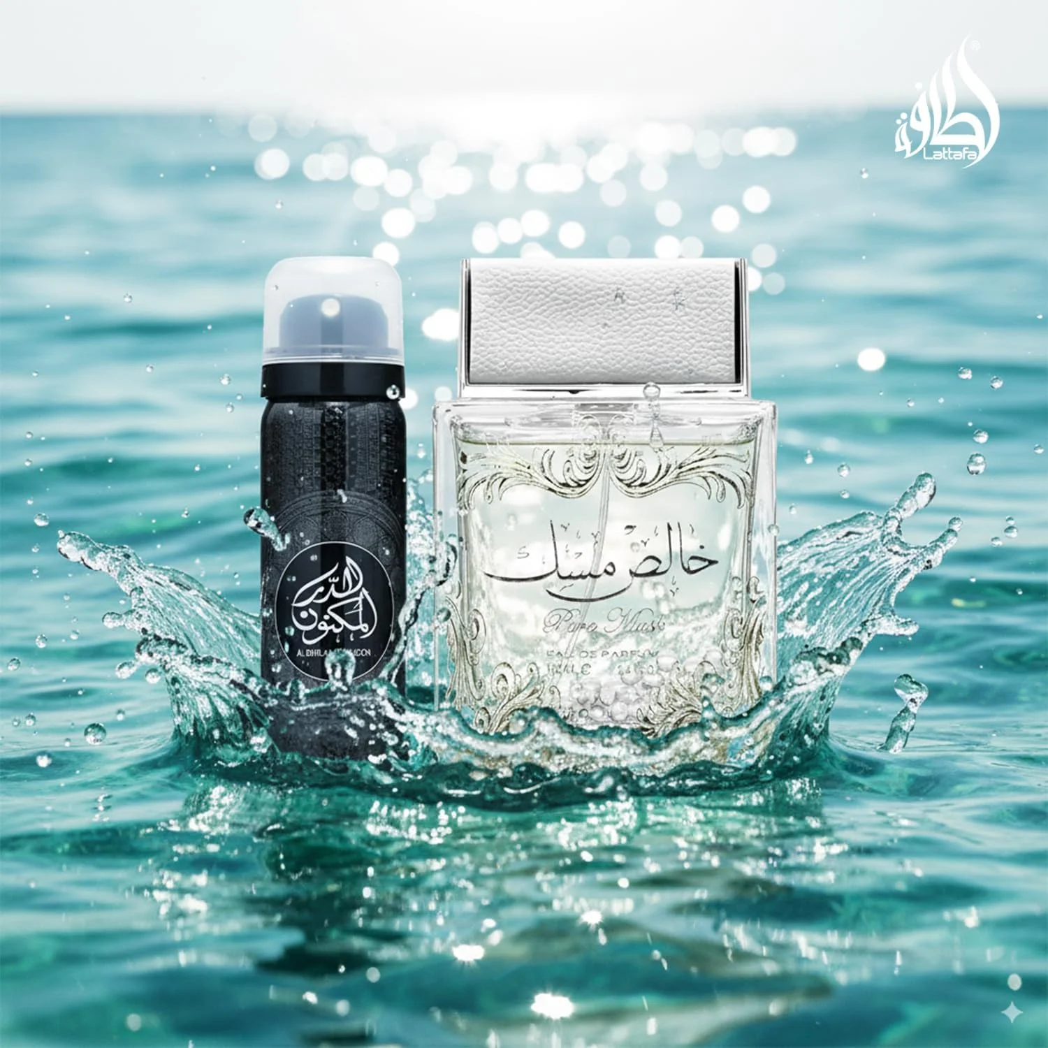 عطر خالص مشک لطافه مردانه و زنانه، ادو پرفیوم (100 میلی لیتر) عطر خالص مشک لطافه مردانه و زنانه، ادو پرفیوم (100 میلی لیتر)