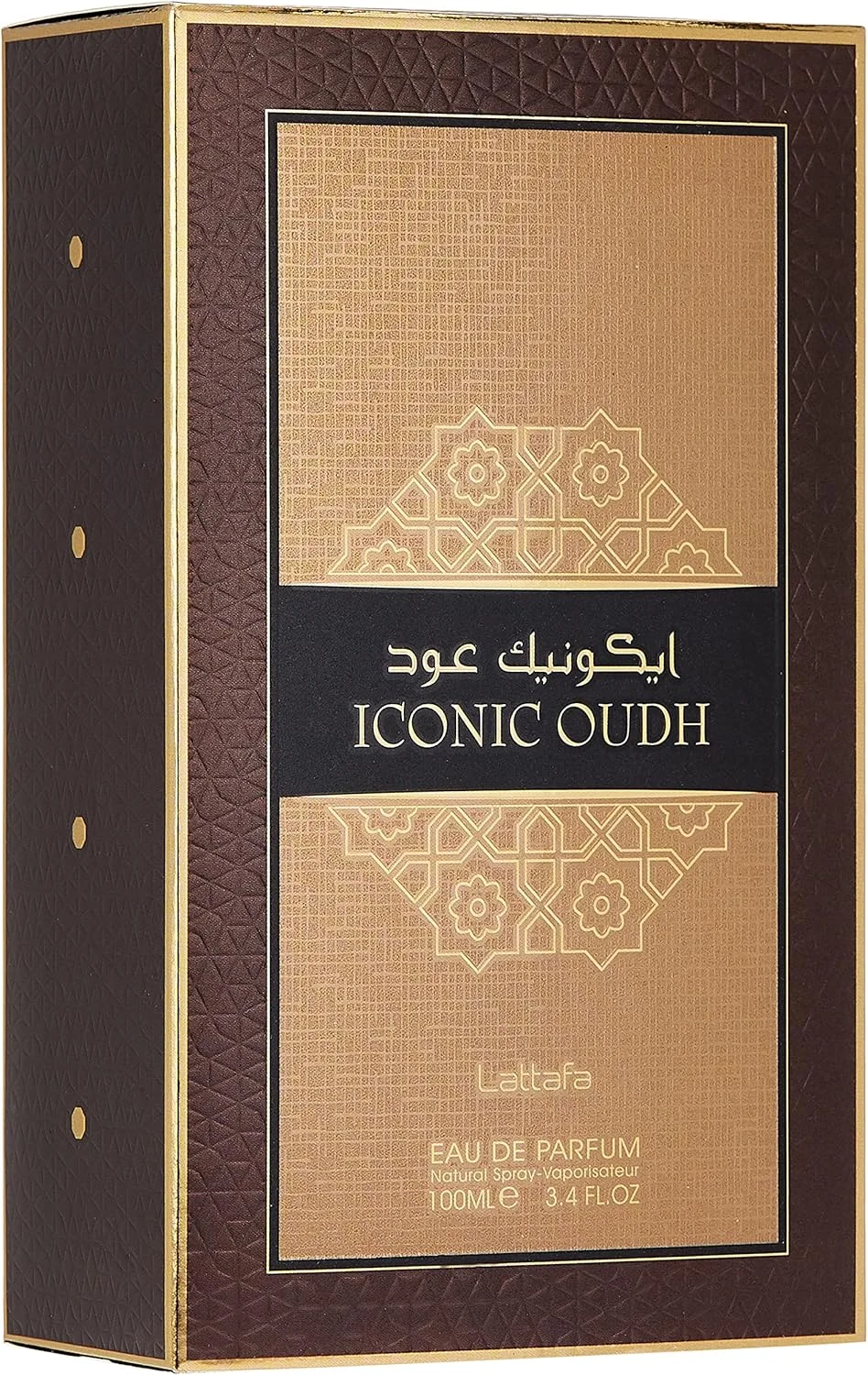 ادکلن لطافه Iconic Oudh ادو پرفیوم 100 میل ادکلن لطافه Iconic Oudh ادو پرفیوم 100 میل