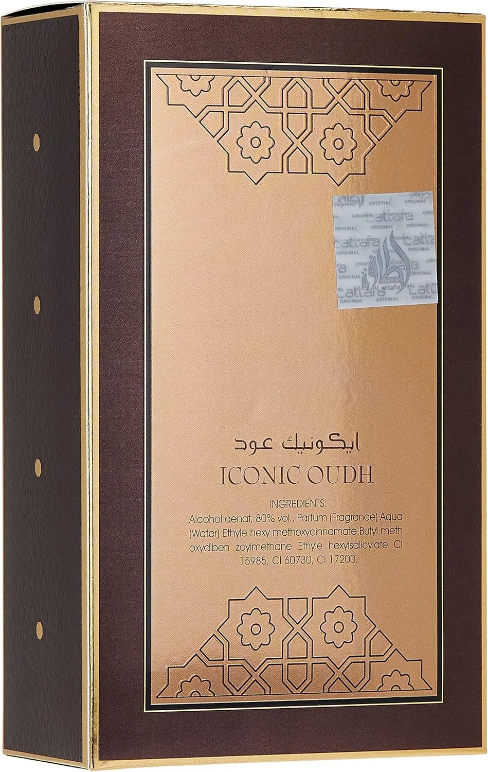ادکلن لطافه Iconic Oudh ادو پرفیوم 100 میل ادکلن لطافه Iconic Oudh ادو پرفیوم 100 میل